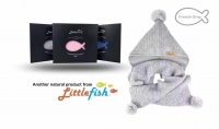 LittleFish 儿童帽子围巾 围冒 二合一套装（拍下备注颜色）