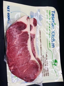 【生鲜只接受人民币支付】新西兰塔斯曼  tasman草饲西冷牛排 2KG 2片/袋*5袋 200G/片