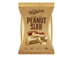 【超市专柜】Whittakers 惠特克 12个独立包装 花生巧克力 180g 零食 零食