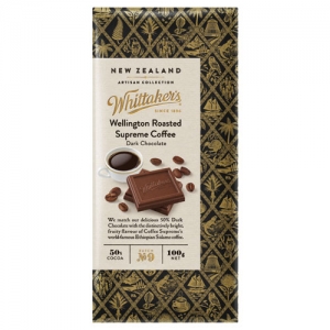 【超市专柜】Whittakers 咖啡巧克力 100g 零食 零食