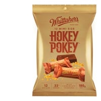 【超市专柜】Whittakers 惠特克 12个独立包装 hokey pokey巧克力 180g
