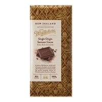 【超市专柜】Whittakers 萨摩亚可可巧克力 100g 零食
