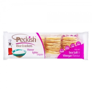 【超市专柜】Peckish 咸酸口味米饼 100g
