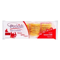 【超市专柜】Peckish 甜辣椒米饼 100g