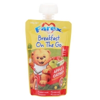 【超市专柜】Farex 婴儿早餐辅食 苹果燕麦 120g (6g个月以上）