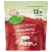【超市专柜】Raffertys 幼儿零食 草莓酸奶豆豆 28g （12个月以上）