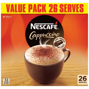 Nescafe 雀巢咖啡 超值装卡布奇诺 322g （26小包）