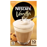 Nescafe 雀巢咖啡 香草拿铁 185g （10小包）