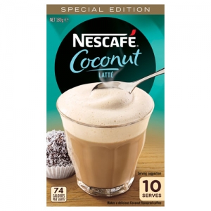 Nescafe 雀巢咖啡 椰子拿铁 180g （10小包）