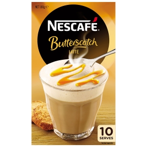 Nescafe 雀巢咖啡 奶油糖果拿铁 180g （10小包）