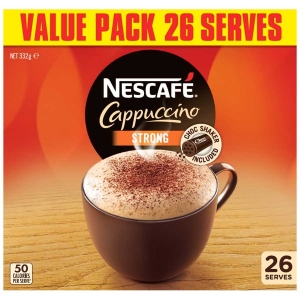 Nescafe 雀巢咖啡 超值装超浓卡布奇诺 332g （26小包）