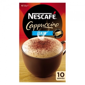 Nescafe 雀巢咖啡 脱脂卡布奇诺（10小包）