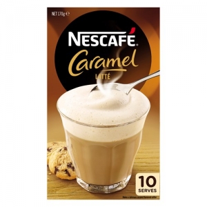 Nescafe 雀巢咖啡 焦糖拿铁 170g （10小包）