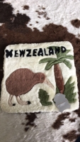 包邮 AUSKIN 澳世家 羊毛方形坐垫 45cm （奇异鸟和树）羊毛垫 靠垫 坐垫 沙发垫
