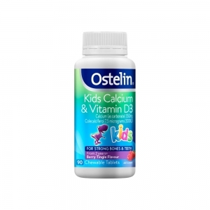 Ostelin KIDS 小恐龙 儿童维D + 钙 咀嚼片 90片
