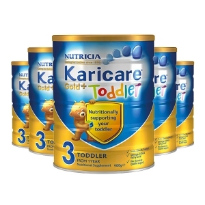 签名+报纸+拍照 新西兰直邮  Karicare可瑞康金装牛奶粉 3段 6罐1箱 900g 12-24个月 20.07