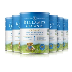 【澳洲直邮】BELLAMY'S有机婴儿奶粉贝拉米1段 6桶一箱