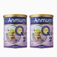 【新西兰直邮2罐】 ANMUM 安满 金装 婴儿奶粉二段 900g  2罐 (需要身份证号码发货)