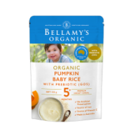 Bellamy's 贝拉米有机婴儿米粉米糊 5+ 125g（口味随机发）与超市同步日期
