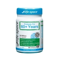 Life Space 老年人益生菌 60粒 专门为60岁以上老年人研发【2025/04】