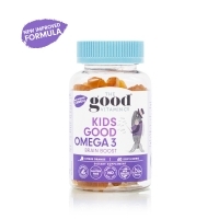 The Good Vitamin无腥海藻Omega-3+铁 儿童咀嚼软糖90粒
