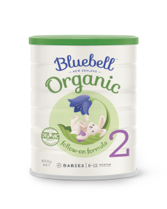 Bluebell 婴幼儿配方有机牛奶粉2段*6罐 800g 适合6-12个月宝宝