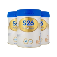 【新西兰直邮】Wyeth S26惠氏Pro-A2婴幼儿奶粉 1段*3罐 适合0-6个月宝宝
