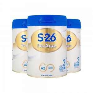 【新西兰直邮】S26惠氏Pro-A two A2婴幼儿奶粉 3段*3罐 适合12个月以上宝宝