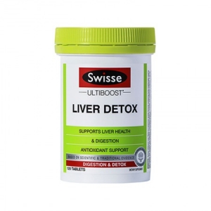 【swiss三件包邮可混搭】Swisse 肝脏排毒 护肝片 120片【保质期2025年2月】