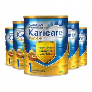 【特快线】新西兰直邮  Karicare可瑞康金装牛奶粉 1段 6罐1箱 900g 0-6个月