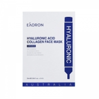 Eaoron Hyaluronic Acid Glutathione Essence Face Mask Eaoron （白色）水光针白面膜 澳洲芋螺肽+依克多因 补水面膜 5p*25ml【保质期2026/08】