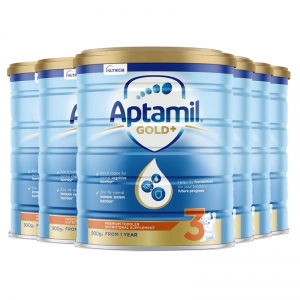 【新西兰直邮】Aptamil爱他美金装3段 900g 6罐原装箱 直邮
