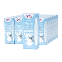 纽仕兰A2 β-酪蛋白全脂牛奶专注儿童200ml*24盒整箱（蓝色粉色任选）