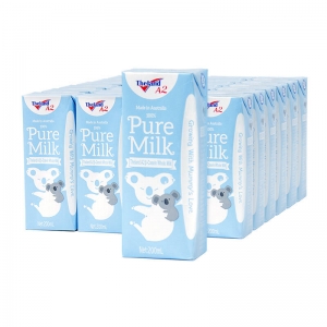 纽仕兰A2 β-酪蛋白全脂牛奶专注儿童200ml*24盒整箱（蓝色粉色任选）
