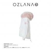【国内现货仓 只接受人民币支付】OZLANA 大衣 （AU208004）百合印花短款派克