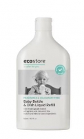 【包邮套餐】ecostore婴儿专用奶瓶清洁液250ml+补充装500ml 送无香羊奶皂80g一块