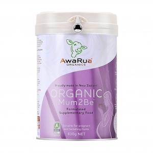 【新西兰直邮】AwaRua 小绿牛 阿瓦鲁 有机孕产妇奶粉 830g*3罐【保质期2023年06月】