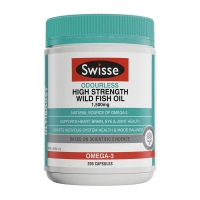 Swisse 无腥野生鱼油  wild fishoil1500MG 400粒 2025/11