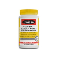  Swisse 维生素C+麦卢卡蜂蜜咀嚼片 120粒  （养胃片）