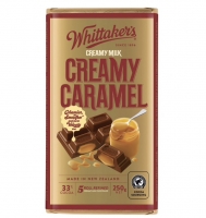 【超市专柜】Whittakers 惠特克 焦糖夹心巧克力 33%可可 250g 零食