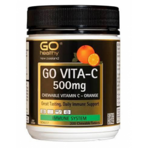 Go Healthy 高之源 Vita-c 500mg VC咀嚼片500mg 200片 2025/03