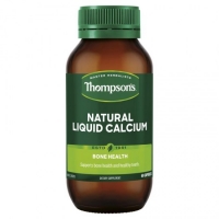 新包装 Thompson's 汤普森 天然液体钙 60粒 保质期2026/05