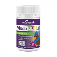 Good Health Viralex KIDS Immune Chewable Tablets 60 好健康儿童免疫 咀嚼片60片【2026/10】
