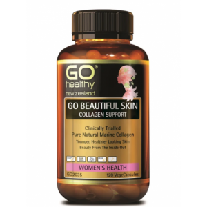 Go Healthy beautiful skin collagen support 120c 高之源胶原蛋白胶囊女性营养素120粒 【保质期2025/12】