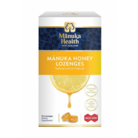 Manuka Health Lemon Lozenges 400 蜜纽康MGO 400 麦卢卡蜂蜜润喉糖柠檬味 15粒【保质期2025/12】