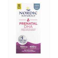 Nordic Naturals 挪威自然 挪威孕妇DHA鱼油 180粒+D 【保质期2026/08】