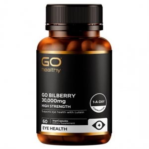 Go Healthy高之源 蓝莓越橘护眼精华 30000mg 60粒胶囊【保质期2028/02】